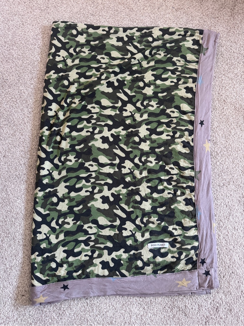 Posh Peanut “Cadet” camouflage Army truck interior